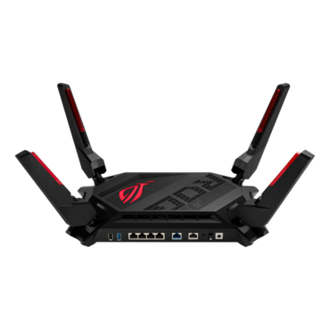 ROG Rapture GT-AX6000, IEEE 802.11ax, Dual-Band 2.4 / 5Ghz, 1148 / 4804 Mbps, 1x USB 2.0 / 3.2, 5x RJ45, Retail Wireless Router