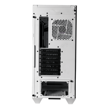 HAF 500 Tempered Glass, No PSU, ATX, White, Mid Tower Case