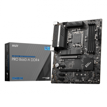 B660-A DDR4 PRO, Intel® B660 Chipset, LGA 1700, DP, ATX Motherboard