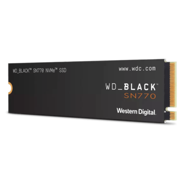 250GB Black SN770, 4000 / 2000 MB/s, 3D NAND, PCIe NVMe 4.0 x4, M.2 2280 SSD