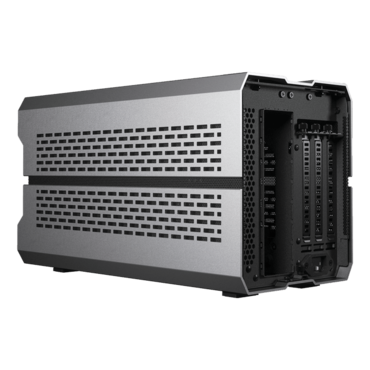 Evolv Shift XT Mesh Panels, No PSU, Mini-ITX, Galaxy Silver, Mini Tower Case