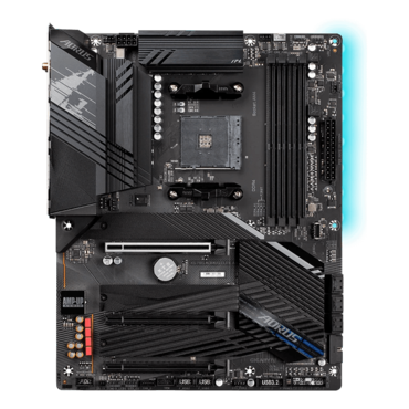 X570S AORUS Elite AX, AMD X570 Chipset, AM4, Type-C 2x2, ATX Motherboard