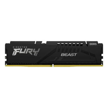 8GB FURY Beast DDR5 5600MHz, CL40, Black, DIMM Memory