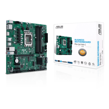 Pro Q670M-C-CSM, Intel® Q670 Chipset, LGA 1700, DP, microATX Motherboard