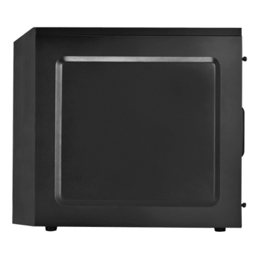 Precision PS16B, No PSU, microATX, Black, Mini Tower Case