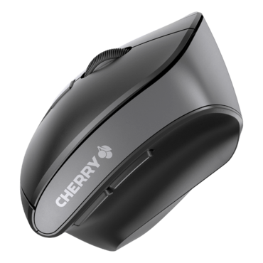 MW 4500 Left, 1200-dpi, Wireless, Black, Optical Ergonomic Mouse