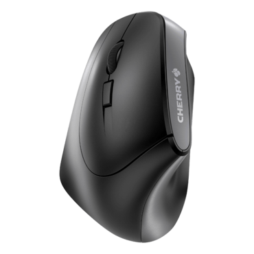 MW 4500 Left, 1200-dpi, Wireless, Black, Optical Ergonomic Mouse