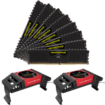 256GB Kit (8 x 32GB) VENGEANCE® LPX DDR4 3600MHz, CL18, Black, DIMM Memory