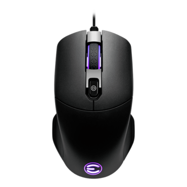 X12, 3 RGB Zones, 16000-dpi, Wired, Black, Optical Gaming Mouse