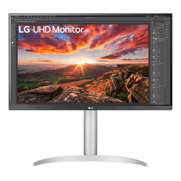 27BP85UN-W, DisplayHDR™ 400, 27&quot; IPS, 3840 x 2160 (4K UHD), 5 ms, 60Hz, FreeSync™ Monitor