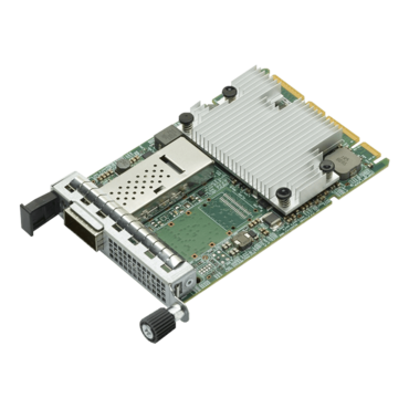 BCM957504-N1100G, 100Gbps, 1xQSFP56, Ethernet, OCP 3.0 Mezzanine Network Adapter
