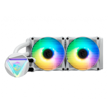 MAG CORELIQUID 240R V2 White, 240mm Radiator, Liquid Cooling System