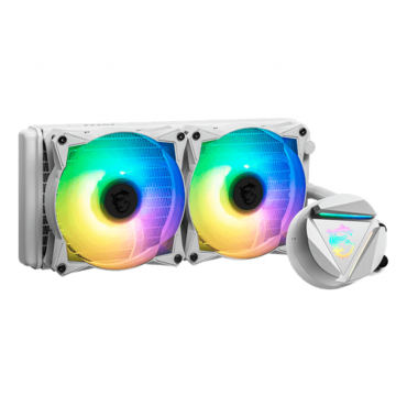 MAG CORELIQUID 240R V2 White, 240mm Radiator, Liquid Cooling System