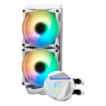 MAG CORELIQUID 240R V2 White, 240mm Radiator, Liquid Cooling System