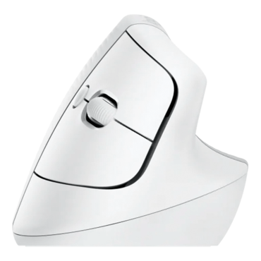Lift, 4000-dpi, Wireless/Bluetooth, Off-White, Optical Ergonomic Mouse