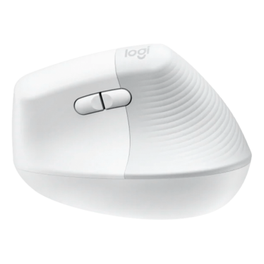 Lift, 4000-dpi, Wireless/Bluetooth, Off-White, Optical Ergonomic Mouse