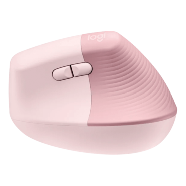 Lift, 4000-dpi, Wireless/Bluetooth, Rose, Optical Ergonomic Mouse