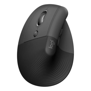 Lift for Business Left, 4000-dpi, Wireless/Bluetooth, Graphite, Optical Ergonomic Mouse