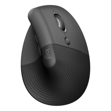 Lift for Business, 4000-dpi, Wireless/Bluetooth, Graphite, Optical Ergonomic Mouse