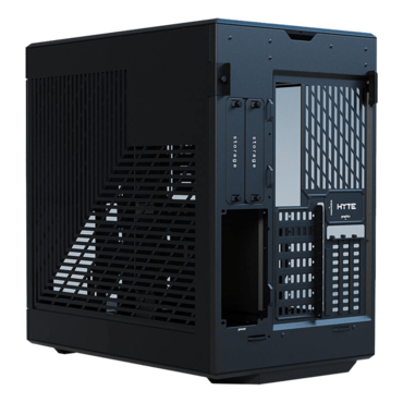 Y60, Tempered Glass, No PSU, E-ATX, Black, Mid Tower Case
