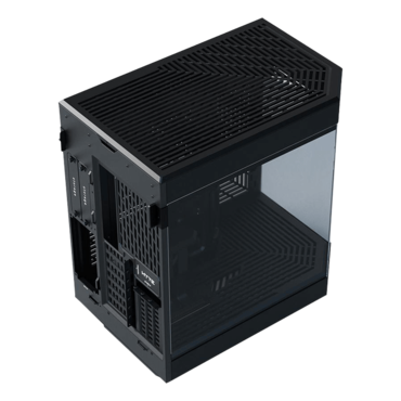 Y60, Tempered Glass, No PSU, E-ATX, Black, Mid Tower Case