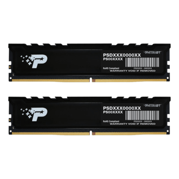 32GB (2 x 16GB) Signature Premium DDR5 4800MHz, CL40, Black, DIMM Memory