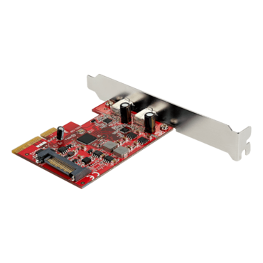 PEXUSB312C3, 2 x USB Type-C Connector to PCI Express 3.0 x4 Add-On Card