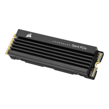 1TB MP600 PRO LPX, w/ Heatsink, 7100 / 5800 MB/s, 3D TLC NAND, PCIe NVMe 4.0 x4, M.2 2280 SSD