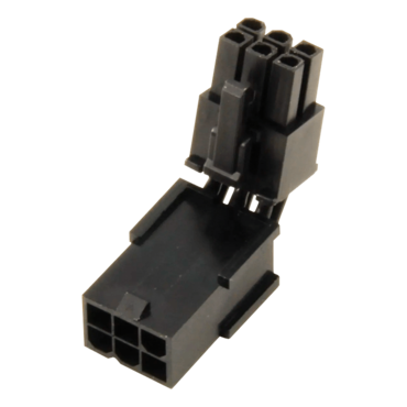 Premium 90-Degree VGA 6-pin GPU Adapter