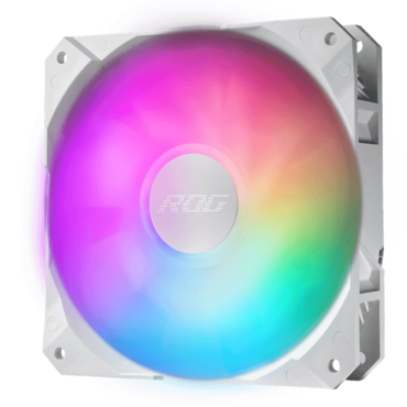 ROG Strix LC II 240 ARGB White Edition, 240mm Radiator, Liquid Cooling System