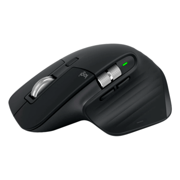 MX MASTER 3S, 8000-dpi, Wireless, Black, Optical Ergonomic Mouse