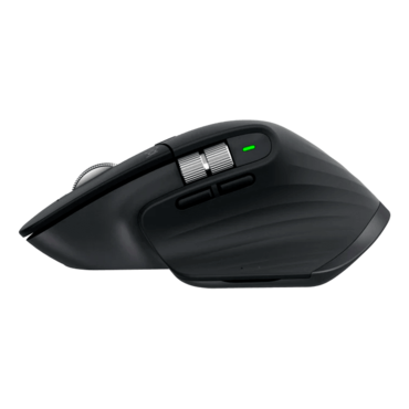 MX MASTER 3S, 8000-dpi, Wireless, Black, Optical Ergonomic Mouse