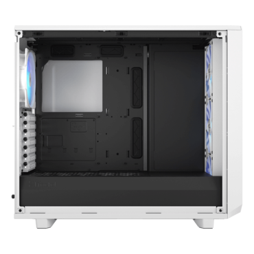 Meshify 2 RGB Tempered Glass, No PSU, E-ATX, White, Mid Tower Case