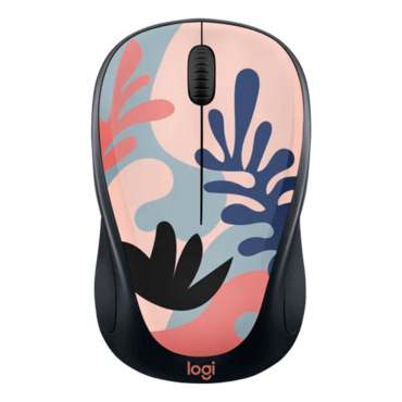 M317, 1000-dpi, Wireless, Coral Reef, Optical Mouse