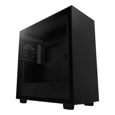 H7, Tempered Glass, No PSU, E-ATX, Black, Mid Tower Case