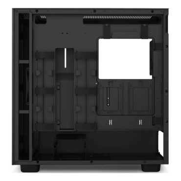 H7, Tempered Glass, No PSU, E-ATX, Black, Mid Tower Case