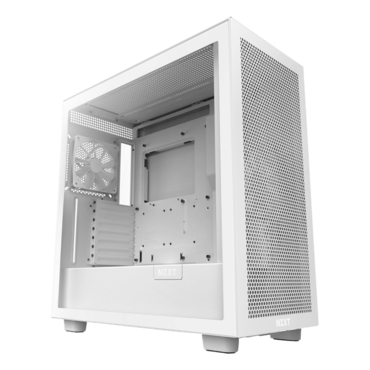 H7 Flow, Tempered Glass, No PSU, E-ATX, White, Mid Tower Case