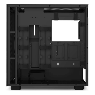 H7 Flow, Tempered Glass, No PSU, E-ATX, Black, Mid Tower Case