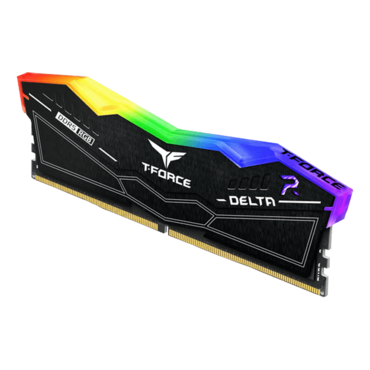 32GB (2 x 16GB) DELTA RGB DDR5 6000MHz, CL38, Black, RGB LED, DIMM Memory