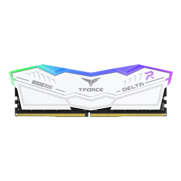 32GB (2 x 16GB) DELTA RGB DDR5 5600MHz, CL36, White, RGB LED, DIMM Memory