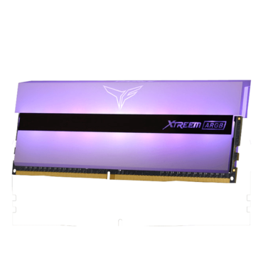 16GB (2 x 8GB) T-FORCE XTREEM ARGB DDR4 4000MHz, CL18, White, RGB LED, DIMM Memory