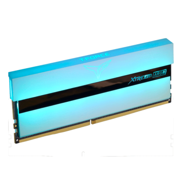 16GB (2 x 8GB) T-FORCE XTREEM ARGB DDR4 4000MHz, CL18, White, RGB LED, DIMM Memory
