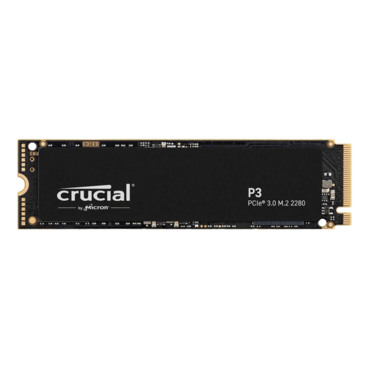 500GB P3, 3500 / 1900 MB/s, 3D NAND, PCIe NVMe 3.0 x4, M.2 2280 SSD