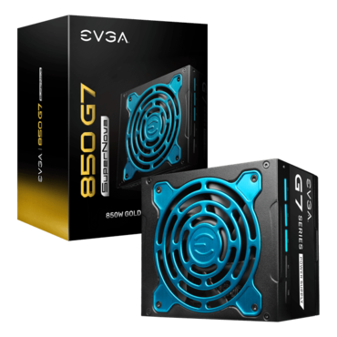 850 G7, 80 PLUS Gold 850W, ECO Mode, Fully Modular, ATX Power Supply	