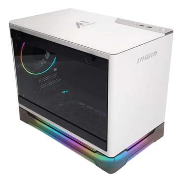 A1 Prime, Tempered Glass, 750W PSU, Mini-ITX, White, Mini Tower Case