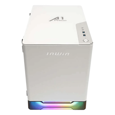 A1 Prime, Tempered Glass, 750W PSU, Mini-ITX, White, Mini Tower Case