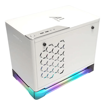 A1 Prime, Tempered Glass, 750W PSU, Mini-ITX, White, Mini Tower Case