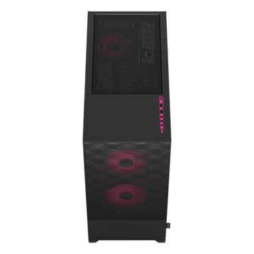 Pop Air RGB, Tempered Glass, No PSU, ATX, Black/Magenta, Mid Tower Case