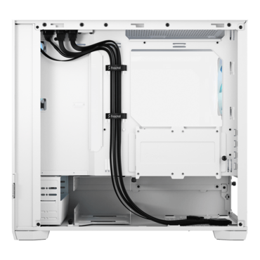 Pop Mini Air RGB, Tempered Glass, No PSU, microATX, White, Mini Tower Case