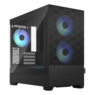 Pop Mini Air RGB, Tempered Glass, No PSU, microATX, Black, Mini Tower Case